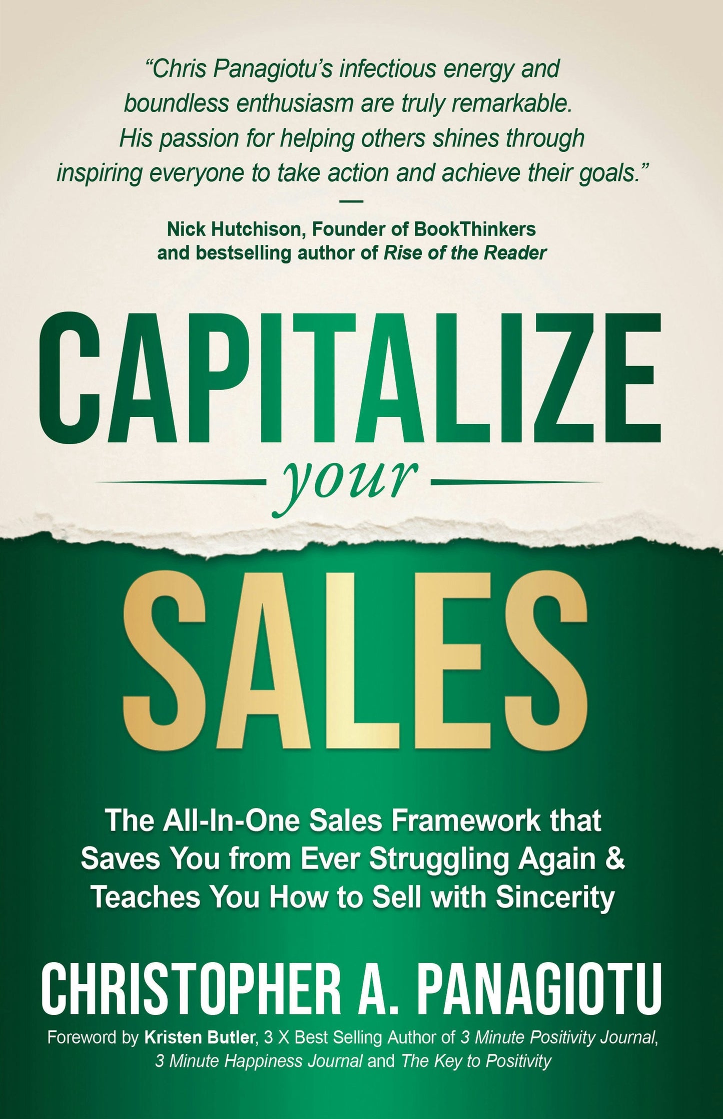 Book cover image for CAPitalize Your Sales ISBN: 9781636984766