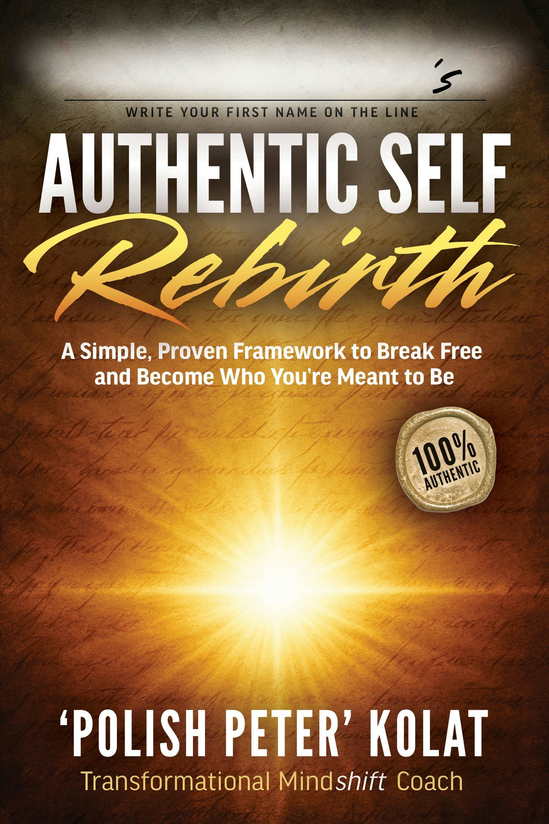 Book cover image for Authentic Self Rebirth ISBN: 9781636986678