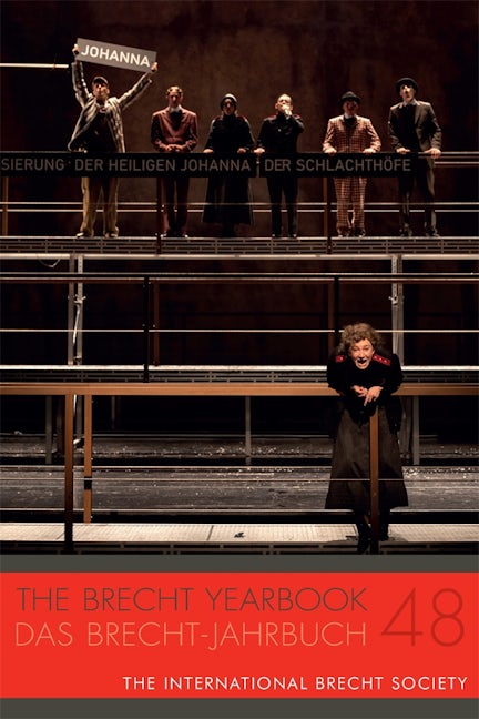 Book cover image for The Brecht Yearbook / Das Brecht-Jahrbuch 48 ISBN: 9781640141650