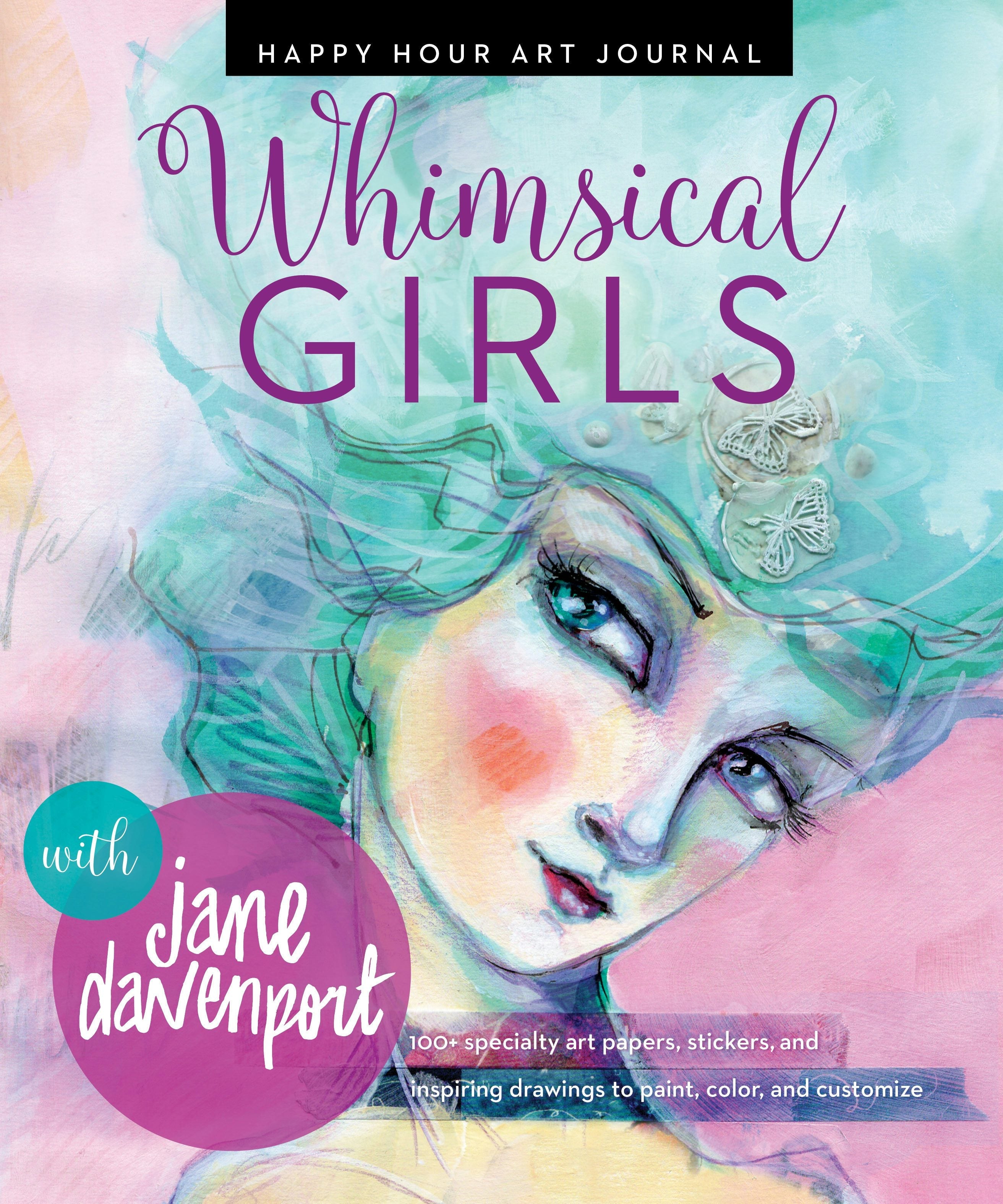 Book cover image for Whimsical Girls ISBN: 9781640210141