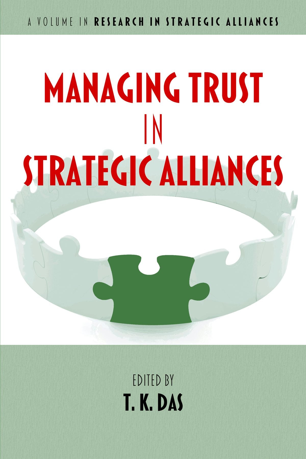 Book cover image for Managing Trust in Strategic Alliances ISBN: 9781641135313