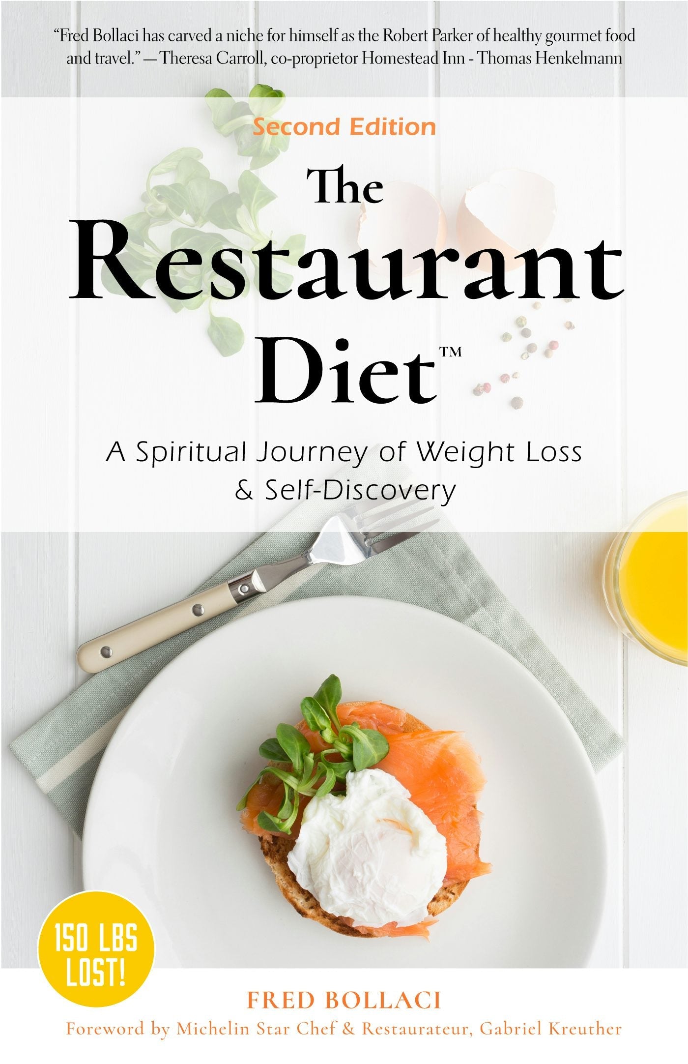 Book cover image for The Restaurant Diet ISBN: 9781642501889