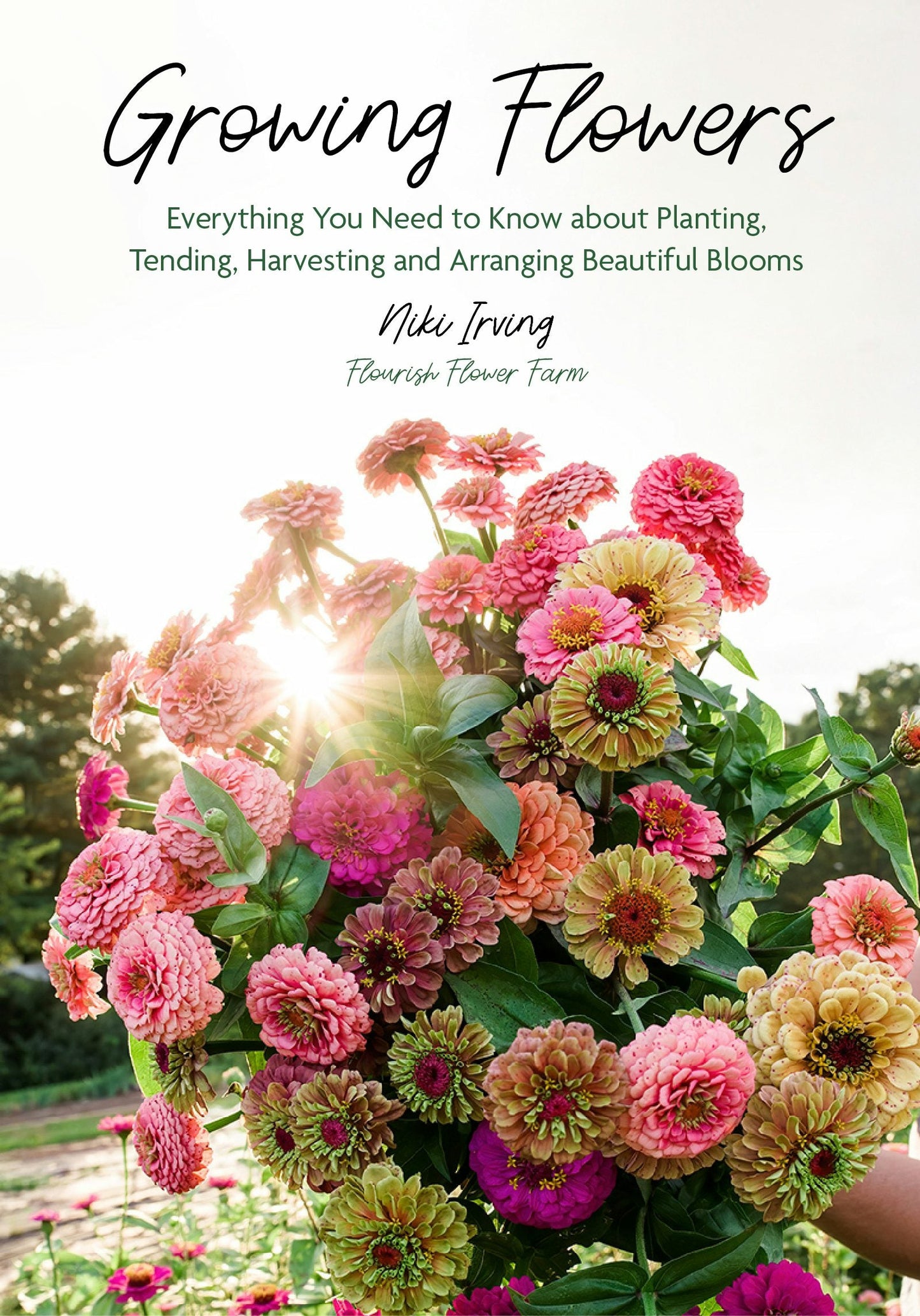 Book cover image for Growing Flowers ISBN: 9781642505511