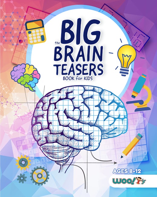 Book cover image for The Big Brain Teasers Book for Kids ISBN: 9781642506402