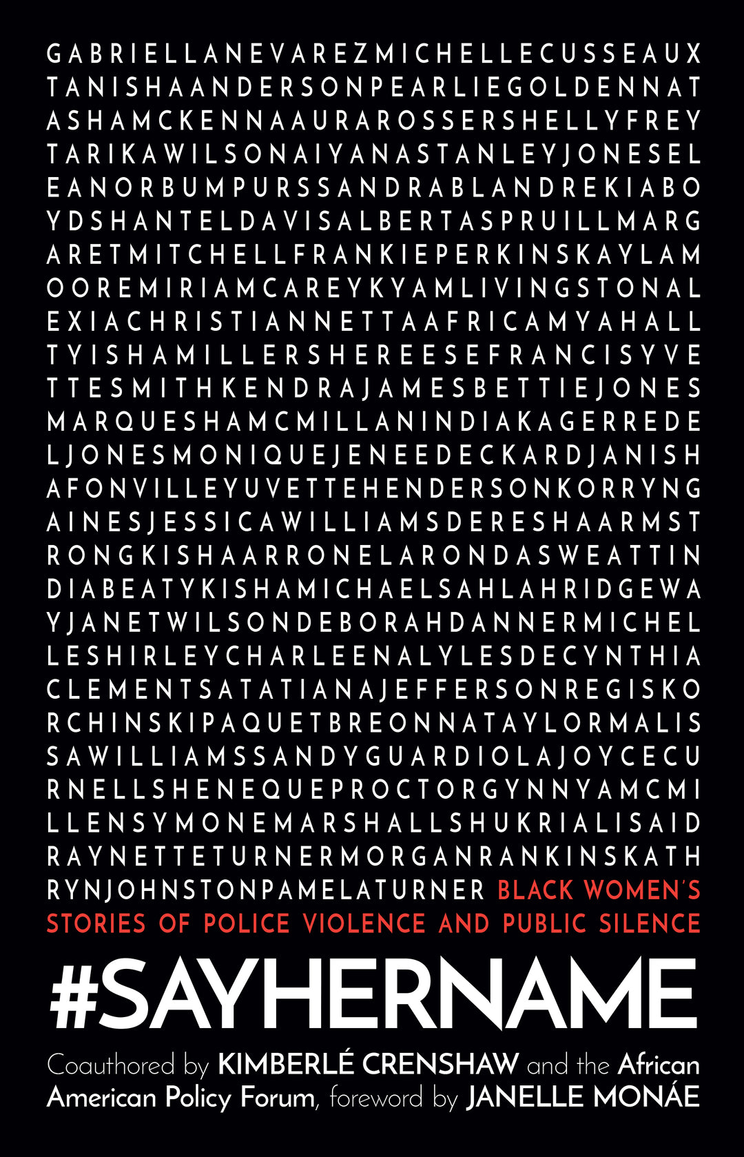 Cover image for #SayHerName ISBN 9781642594522