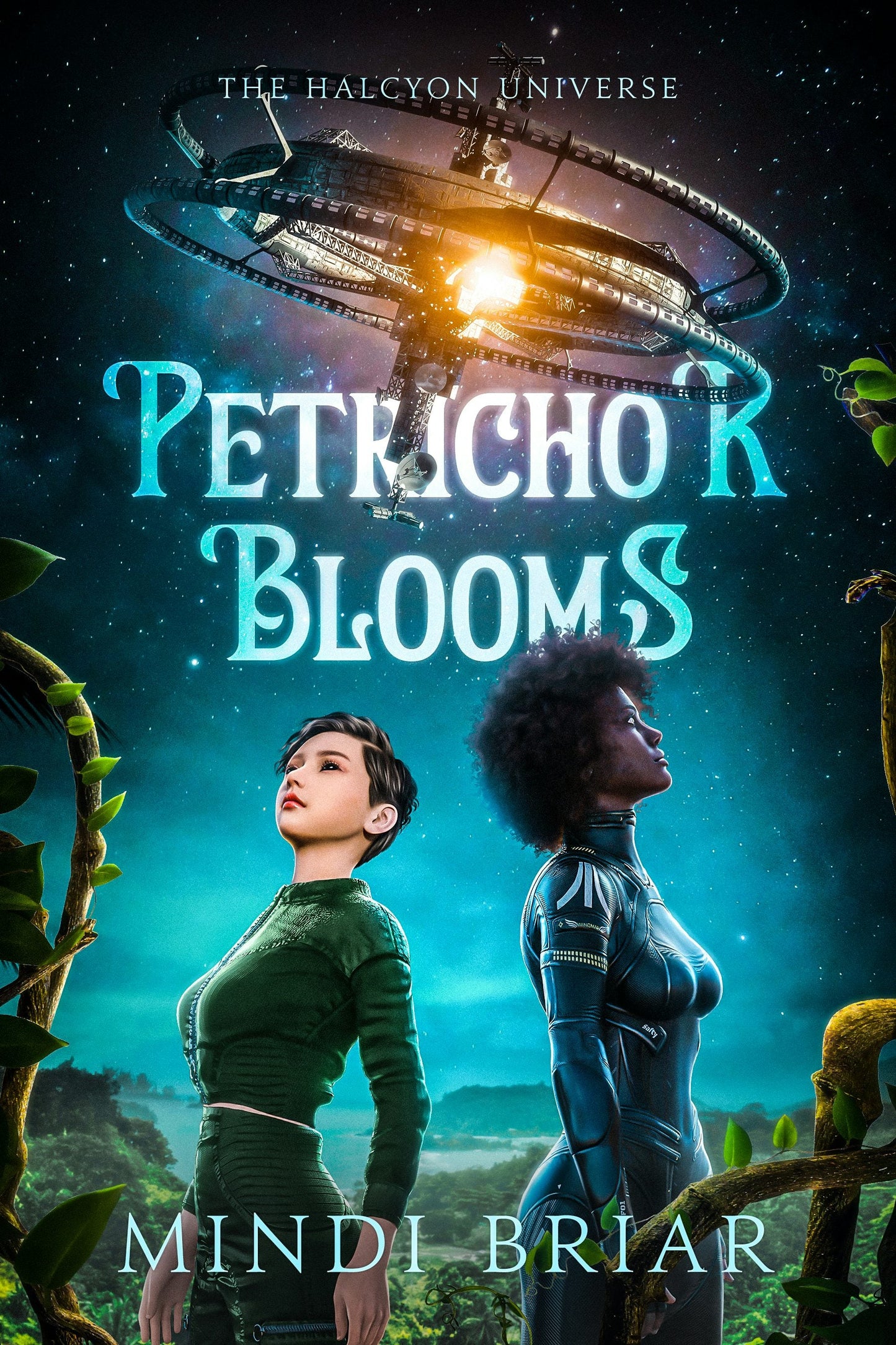 Book cover image for Petrichor Blooms ISBN: 9781648982569