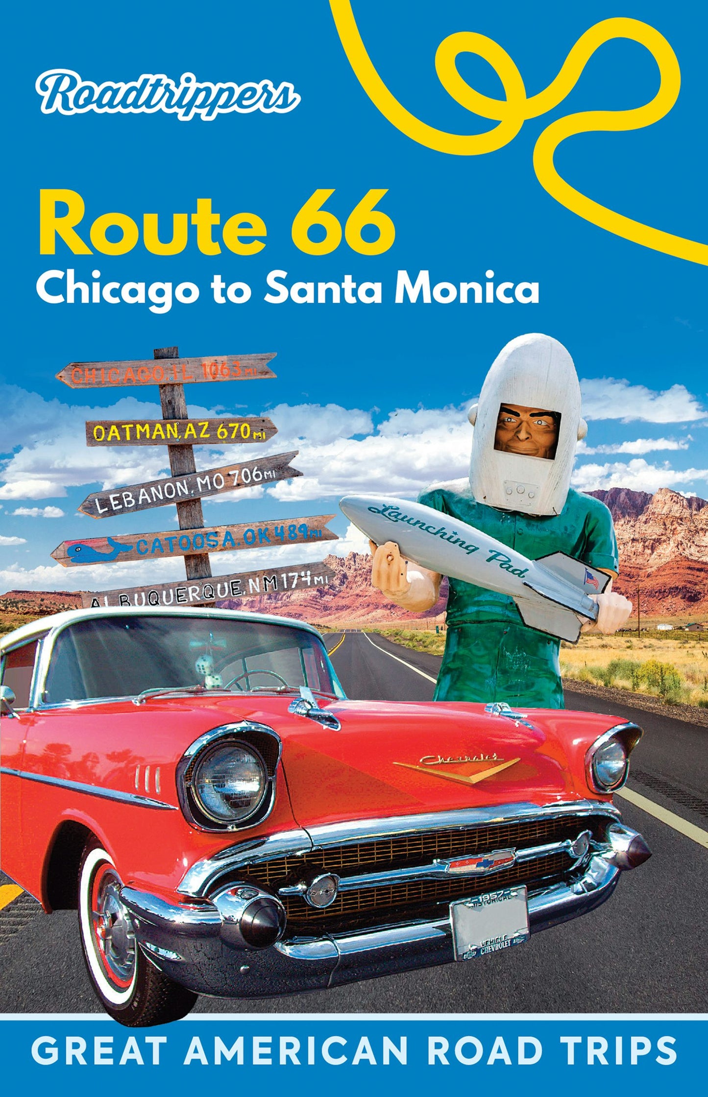 Book cover image for Roadtrippers Route 66 ISBN: 9781649010001