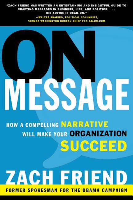 Book cover image for On Message ISBN: 9781681620176