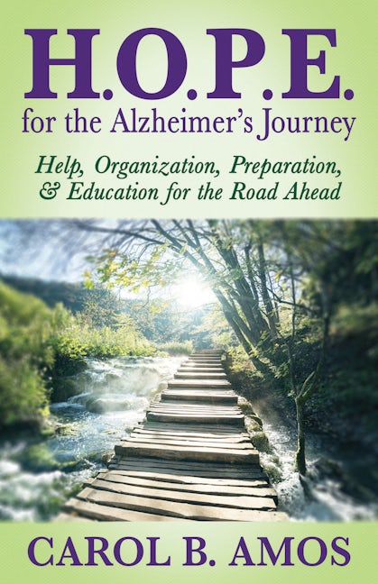 Book cover image for HOPE for the Alzheimer's Journey ISBN: 9781683509035