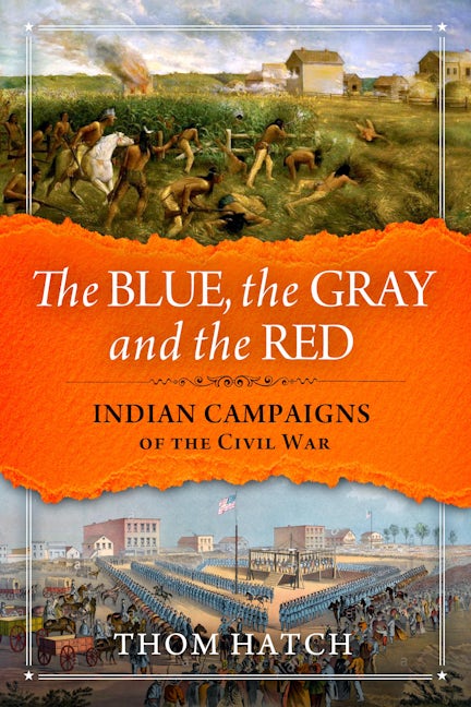Book cover image for The Blue, The Gray and The Red ISBN: 9781684424542