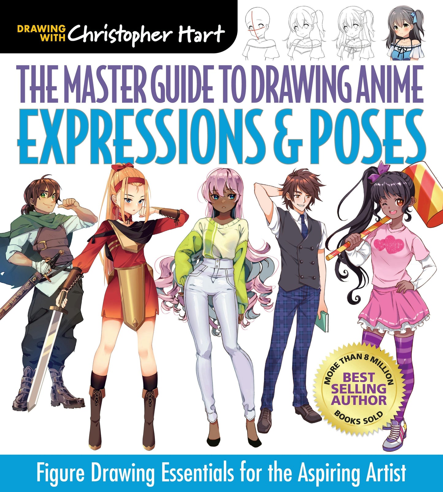 Book cover image for Master Guide to Drawing Anime: Expressions & Poses ISBN: 9781684620364