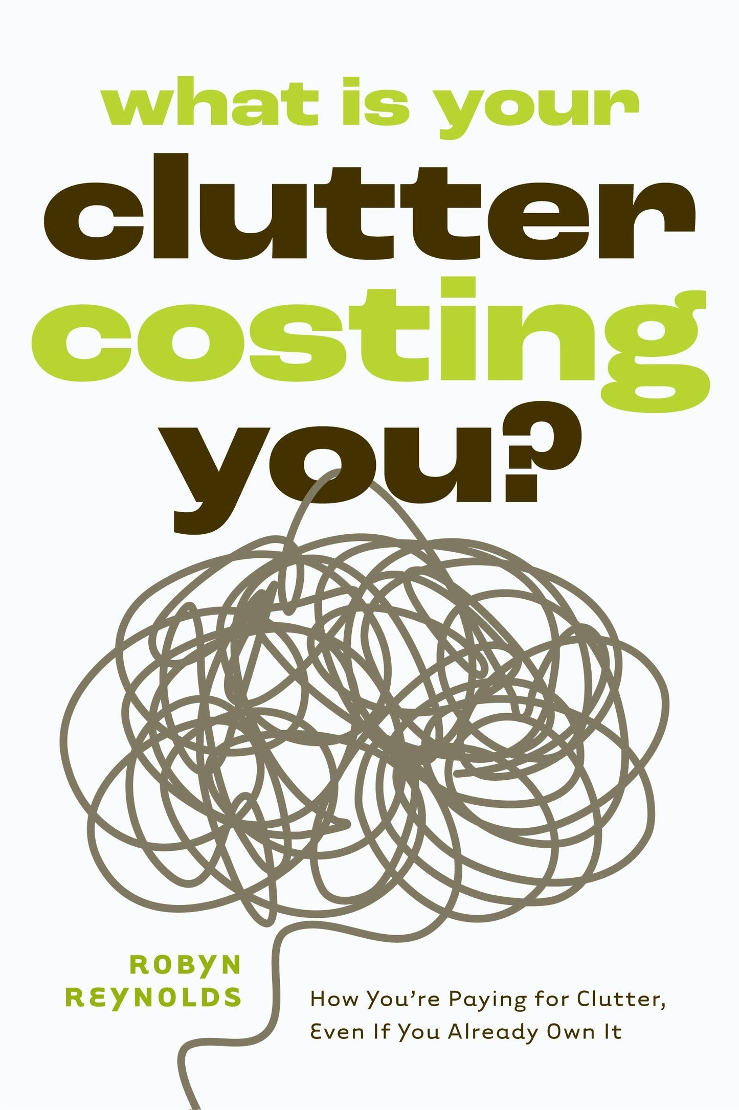 Book cover image for What Is Your Clutter Costing You? ISBN: 9781684818242