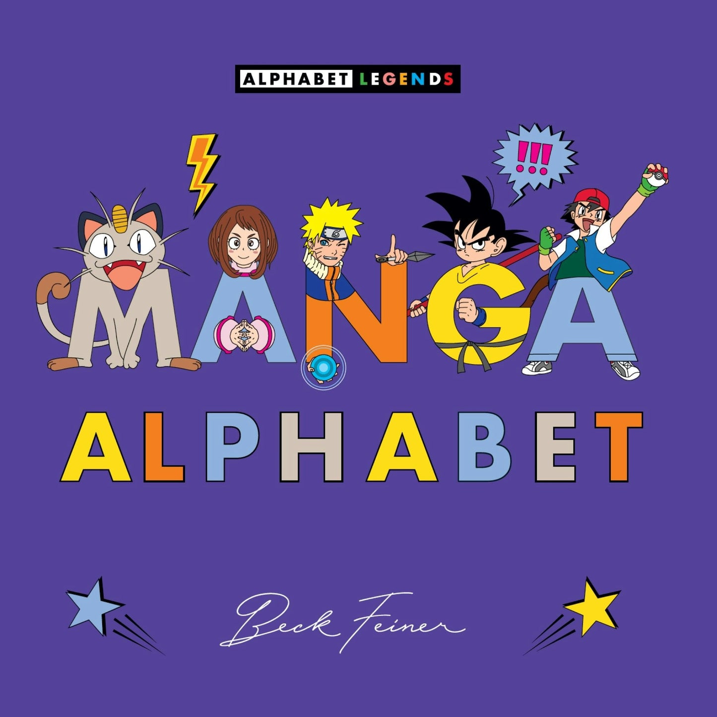 Book cover image for Manga Alphabet ISBN: 9781763865211