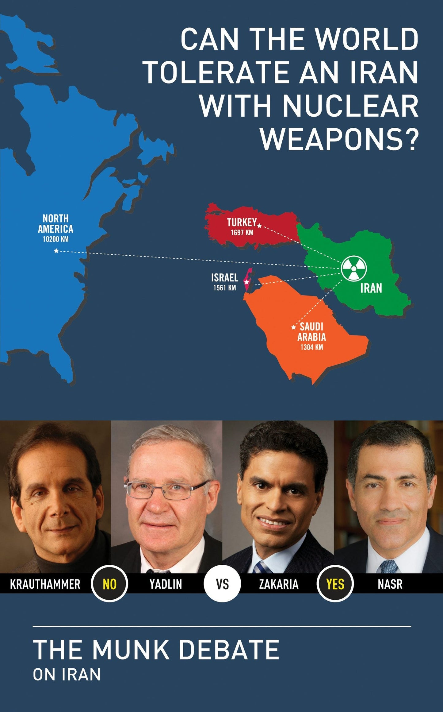 Book cover image for Can the World Tolerate an Iran with Nuclear Weapons? ISBN: 9781770892361