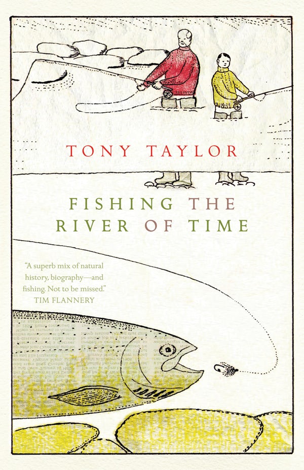 Book cover image for Fishing the River of Time ISBN: 9781771000574