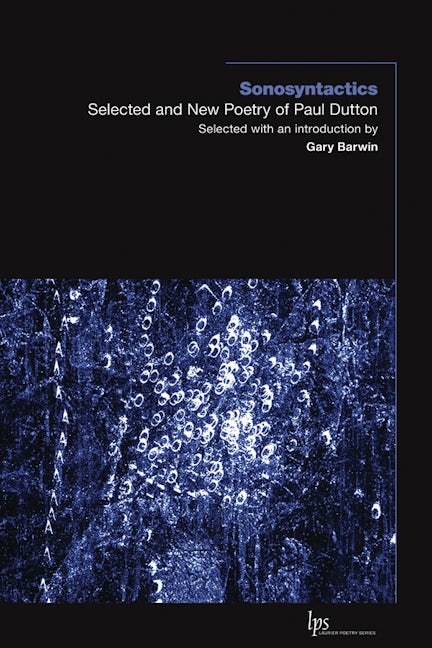 Book cover image for Sonosyntactics ISBN: 9781771121323