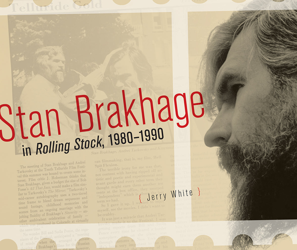 Cover image for Stan Brakhage in Rolling Stock, 1980-1990 ISBN 9781771123037