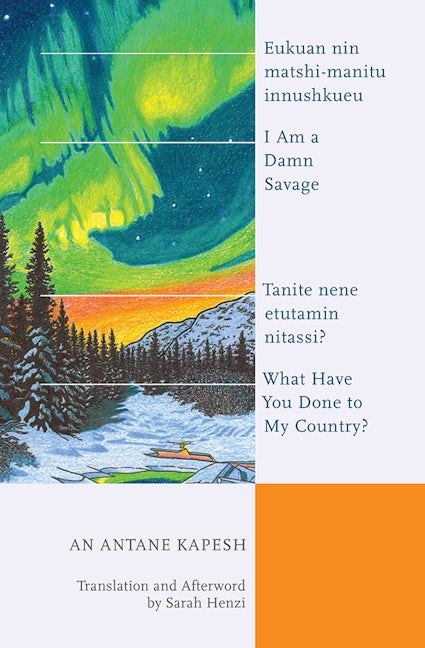 Book cover image for I Am a Damn Savage; What Have You Done to My Country? / Eukuan nin matshi-manitu innushkueu; Tanite nene etutamin nitassi? ISBN: 9781771124089