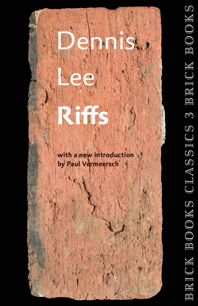 Book cover image for Riffs ISBN: 9781771313445