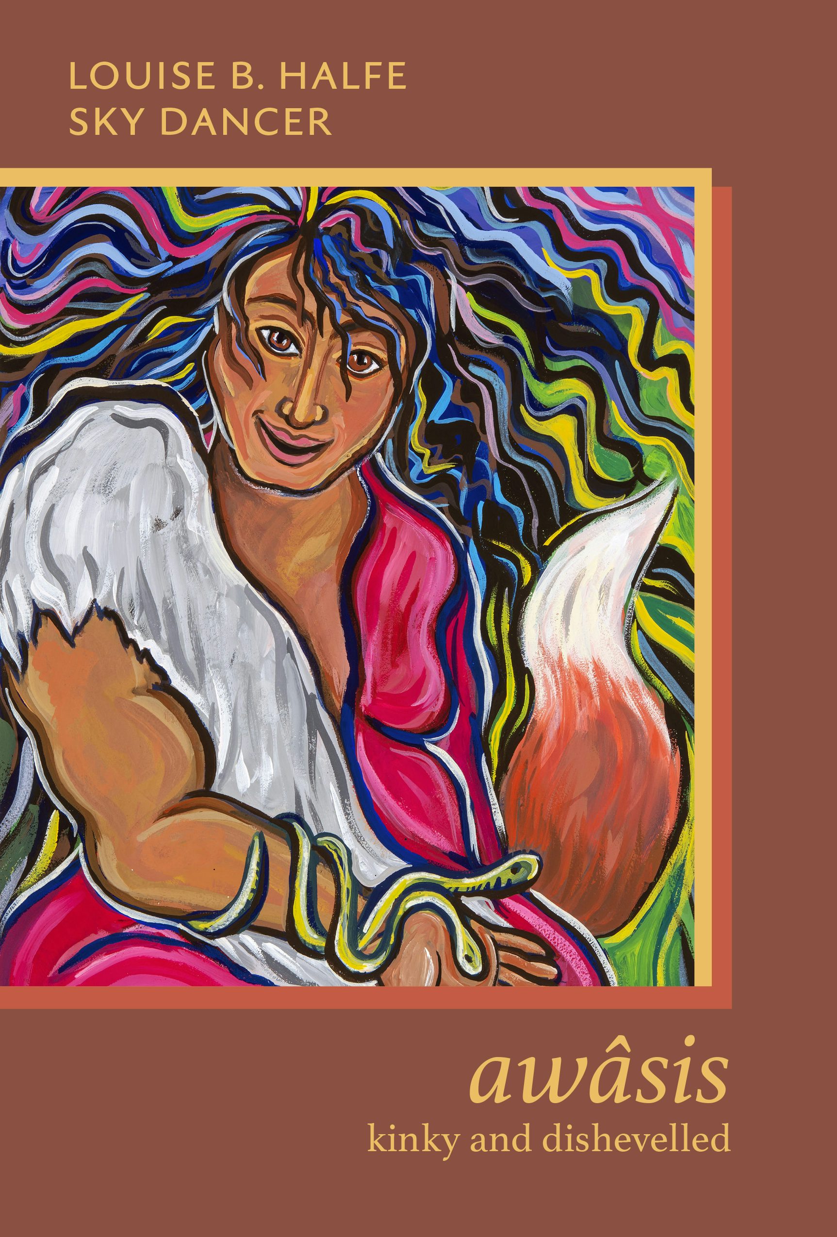 Book cover image for awâsis; kinky and dishevelled ISBN: 9781771315487