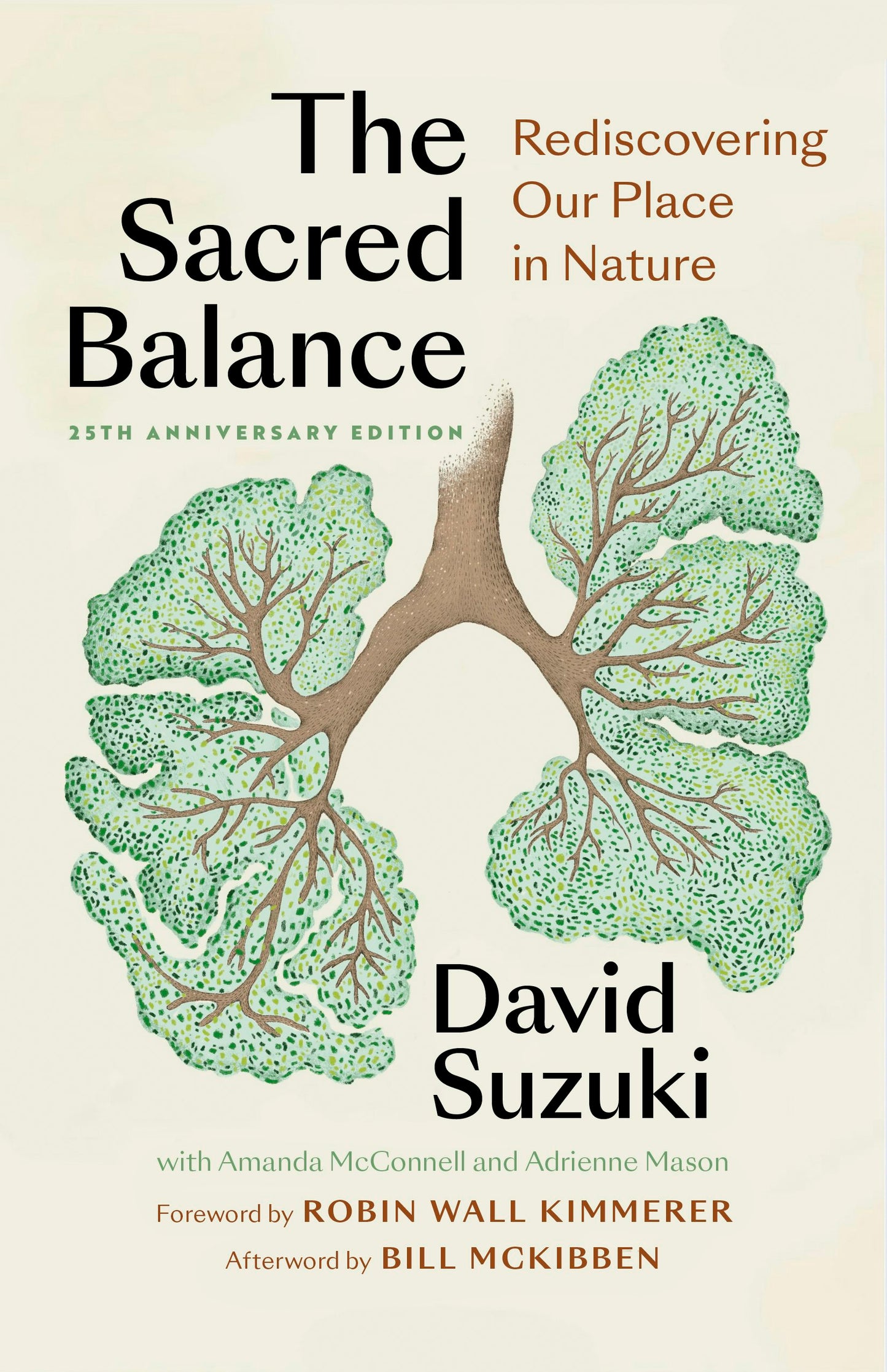 Book cover image for The Sacred Balance, 25th anniversary edition ISBN: 9781771649872