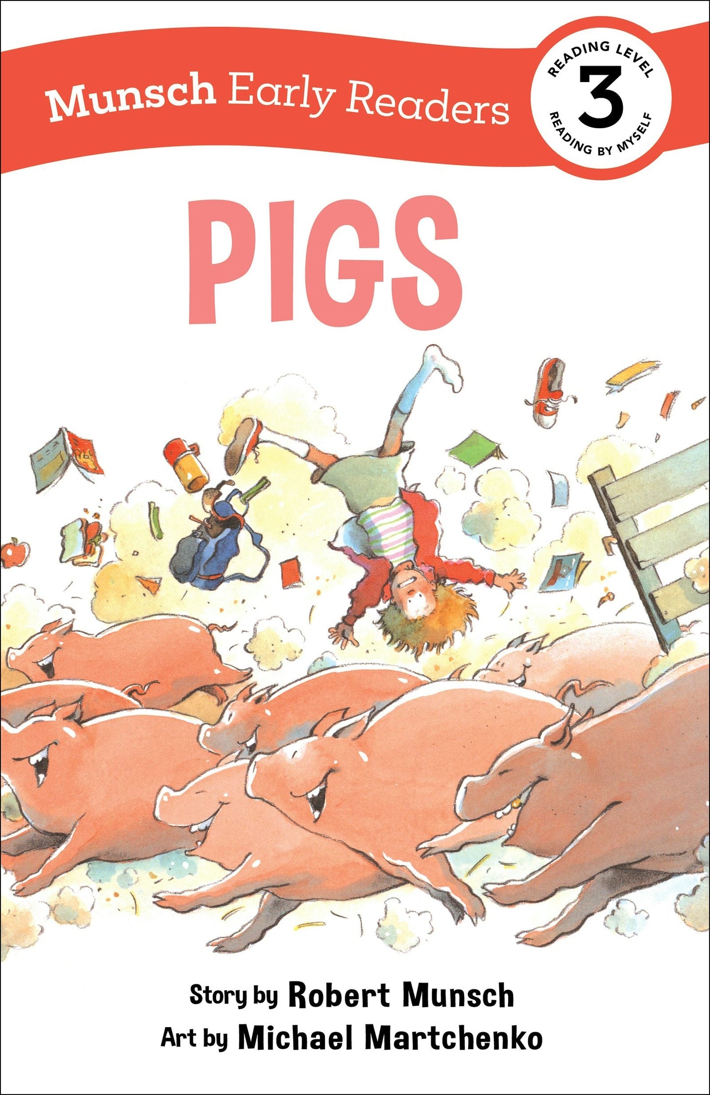 Book cover image for Pigs Early Reader ISBN: 9781773216539