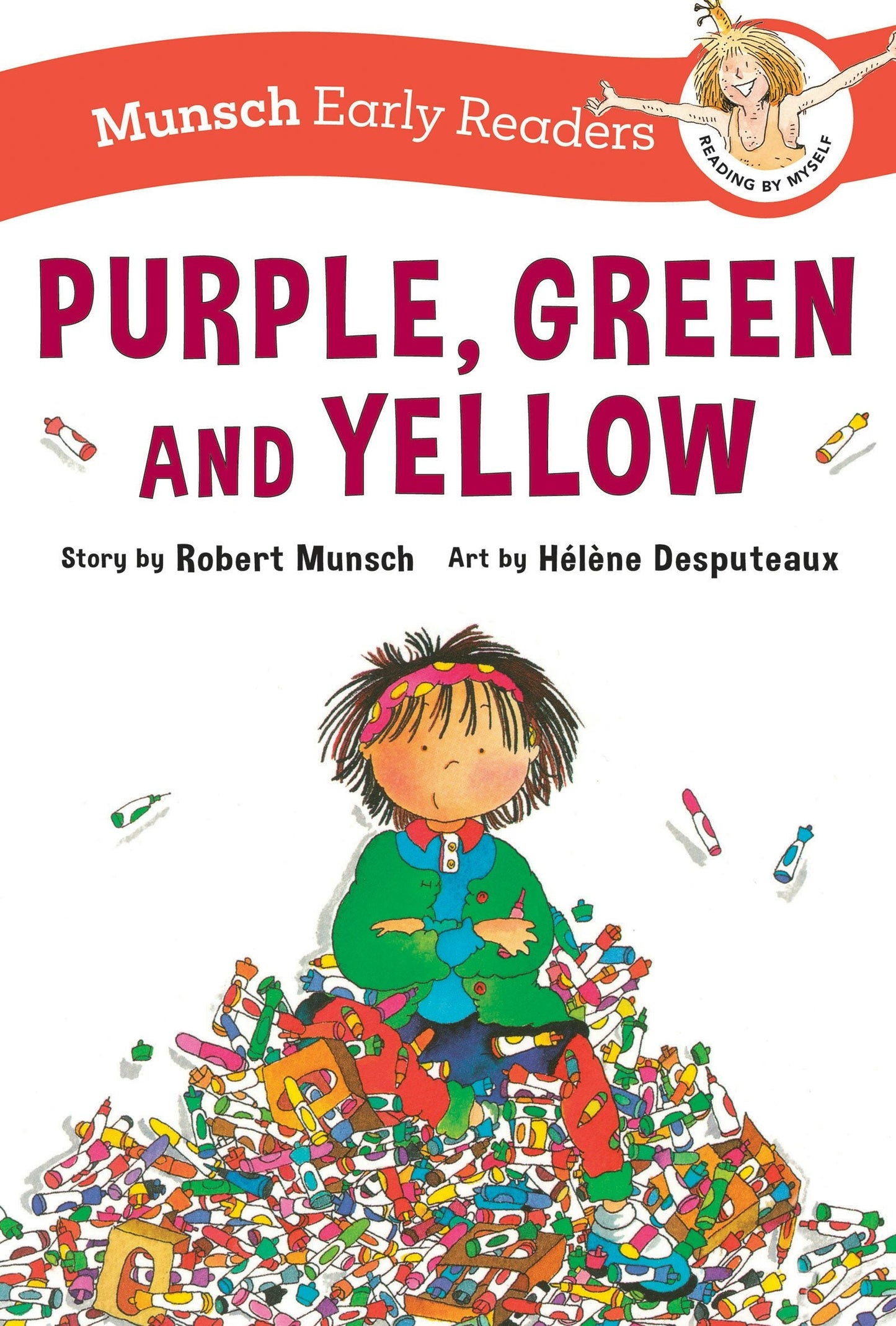 Book cover image for Purple, Green, and Yellow Early Reader ISBN: 9781773218724