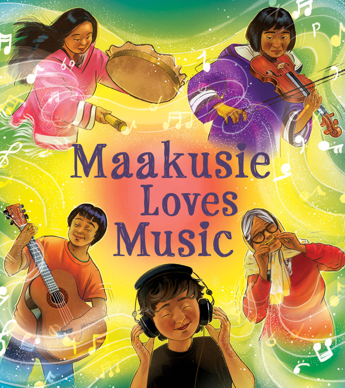 Cover image for Maakusie Loves Music ISBN 9781774506806