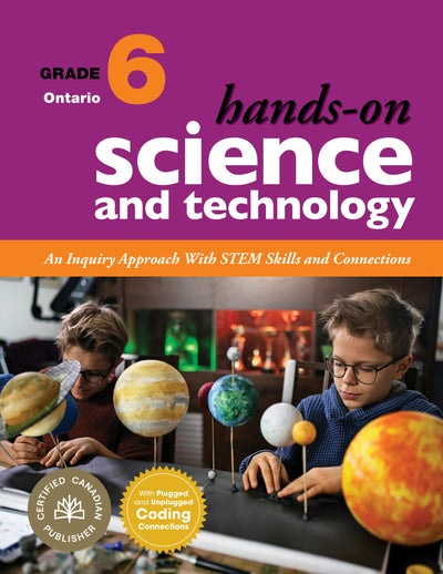 Cover image for Hands-On Science and Technology for Ontario, Grade 6, isbn: 9781774920718