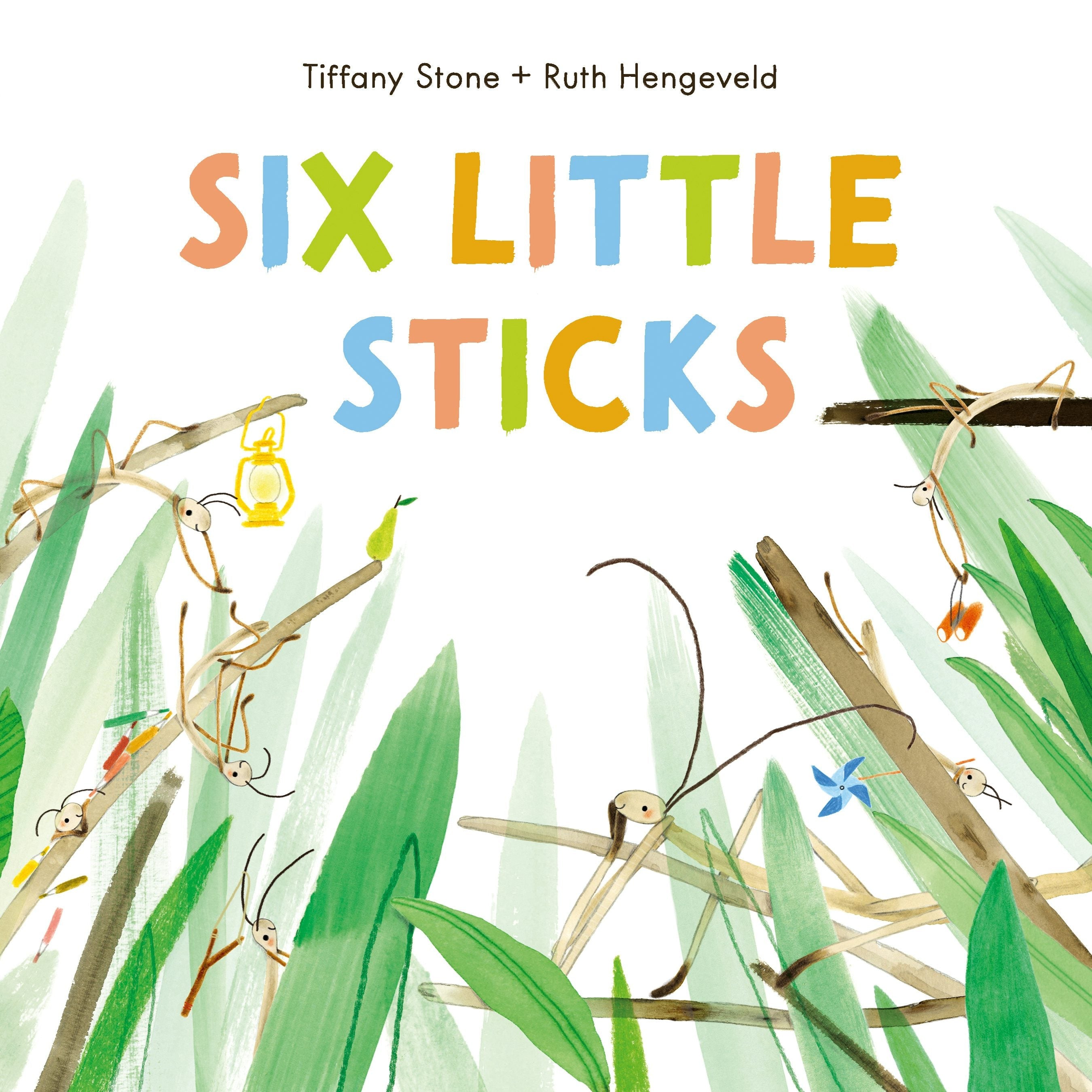 Book cover image for Six Little Sticks ISBN: 9781778401237