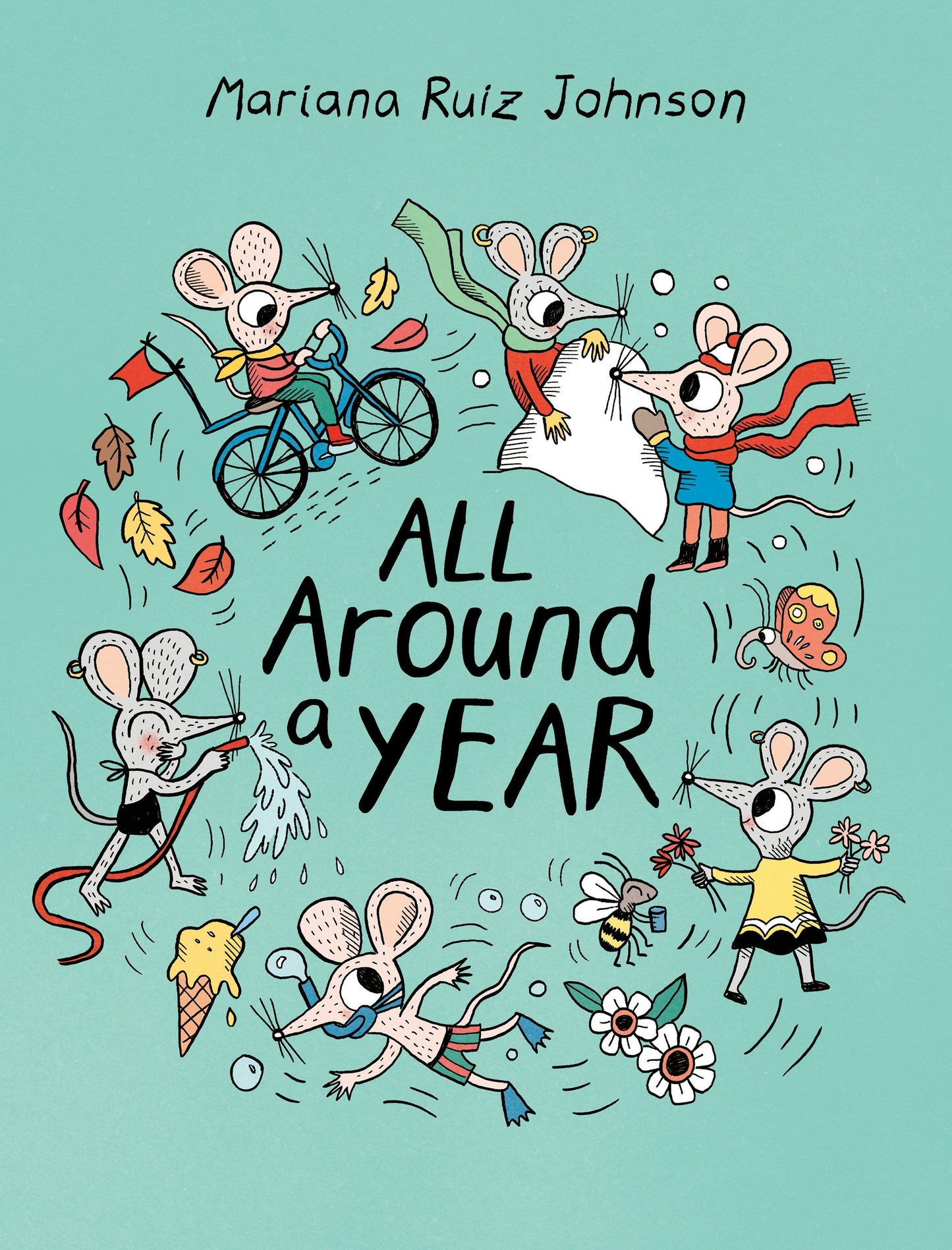 Book cover image for All Around a Year ISBN: 9781778402425