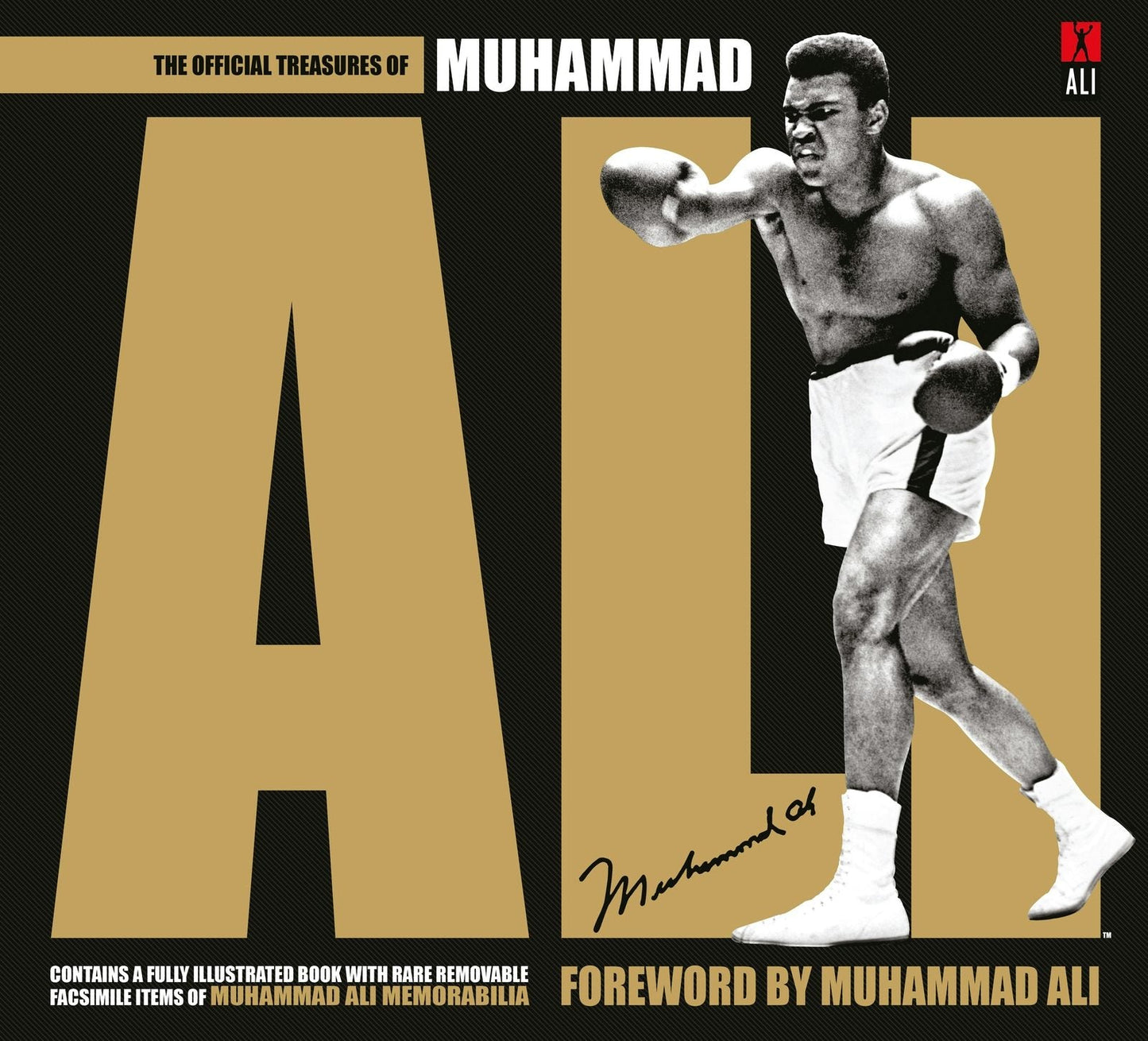 Book cover image for The Official Treasures of Muhammad Ali ISBN: 9781780979090