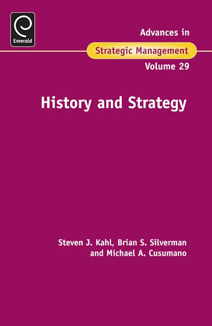 Book cover image for History and Strategy ISBN: 9781781900246
