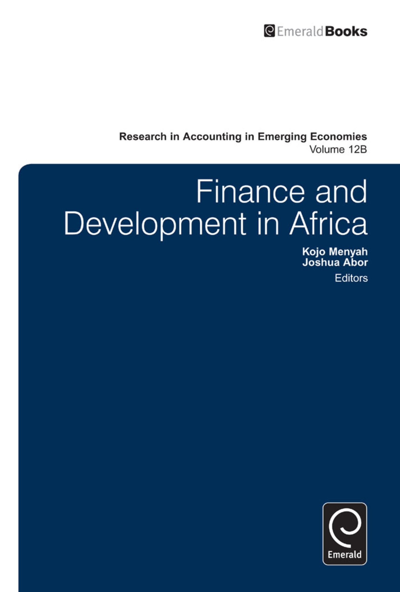Cover image for Finance and Development in Africa ISBN 9781781902240