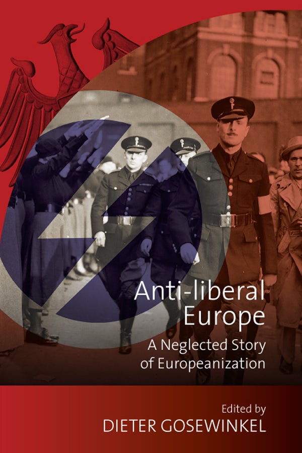 Book cover image for Anti-liberal Europe ISBN: 9781782384250