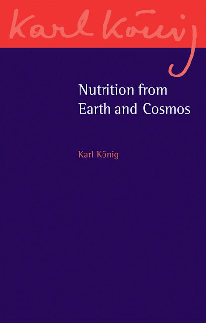 Book cover image for Nutrition from Earth and Cosmos ISBN: 9781782501633