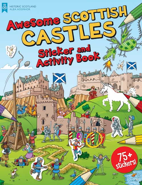 Book cover image for Awesome Scottish Castles ISBN: 9781782506317