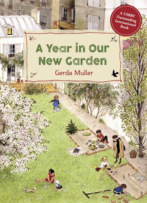 Book cover image for A Year in Our New Garden ISBN: 9781782507093
