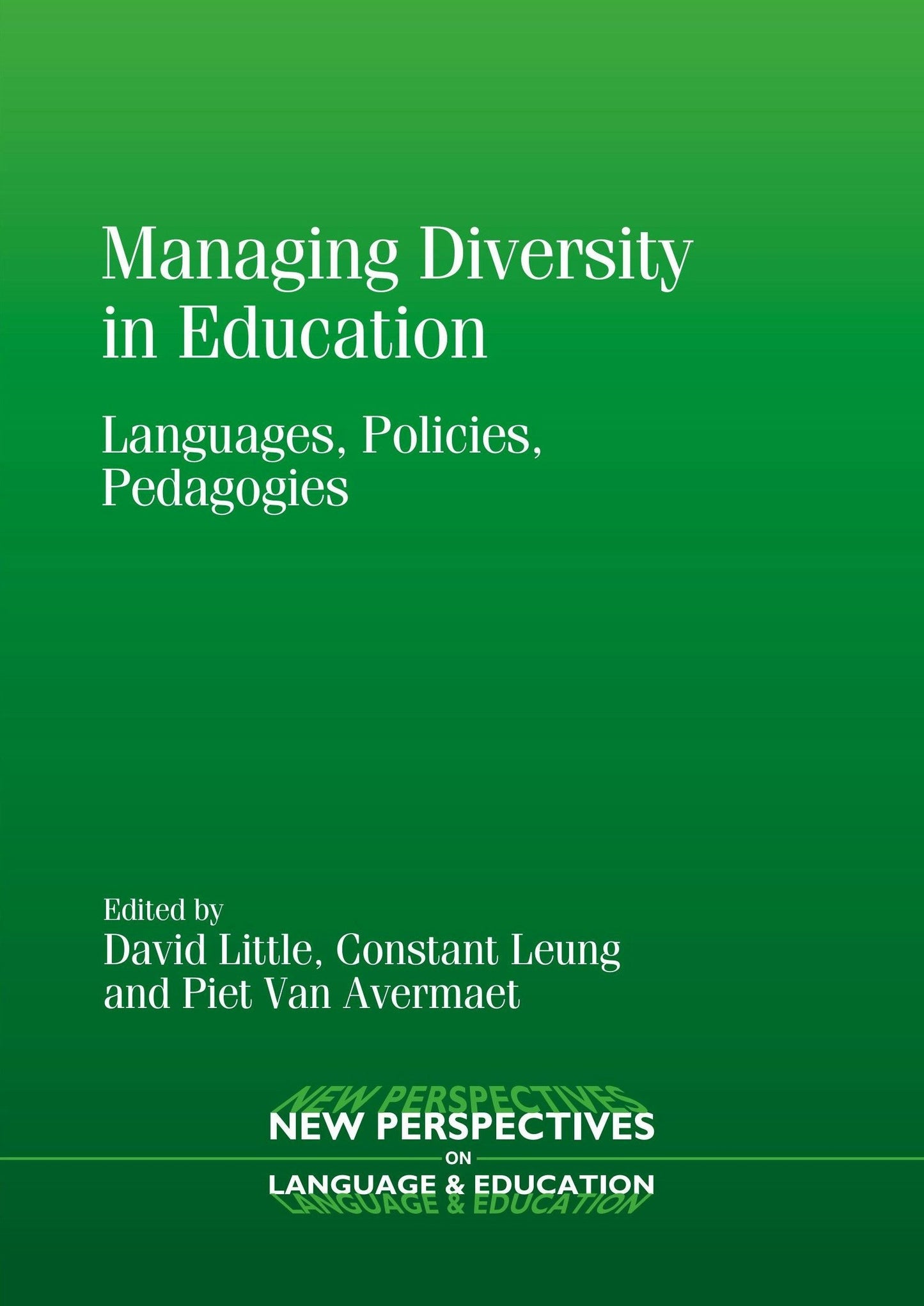 Book cover image for Managing Diversity in Education ISBN: 9781783090792