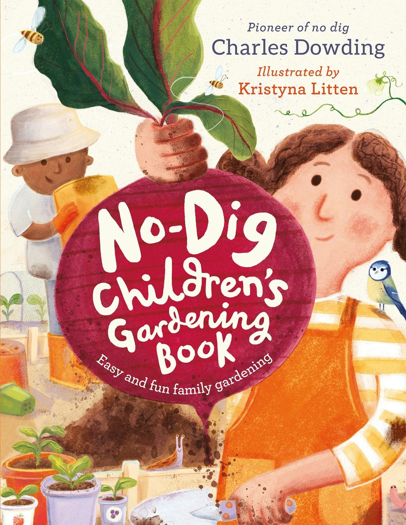 Book cover image for The No-Dig Children's Gardening Book ISBN: 9781783129195