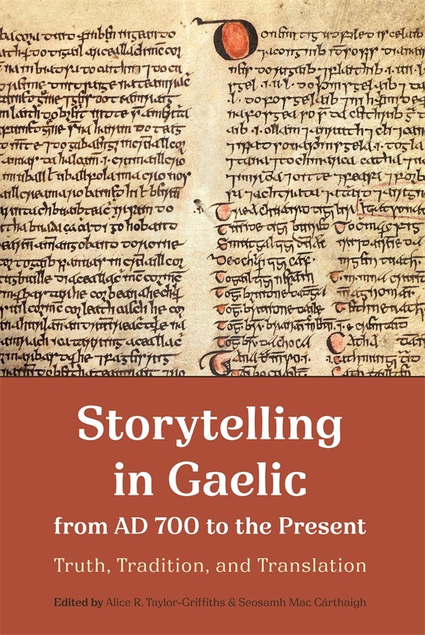 Book cover image for Storytelling in Gaelic from AD 700 to the Present ISBN: 9781783277766