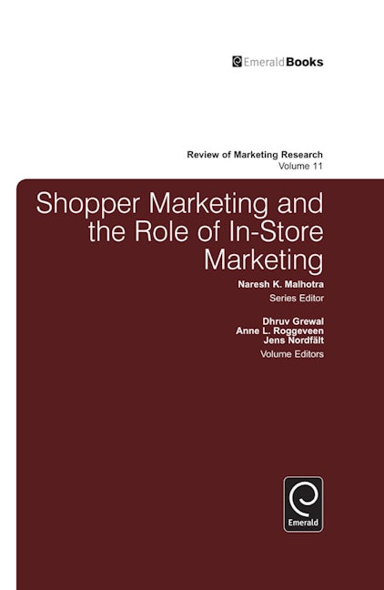Book cover image for Shopper Marketing and the Role of In-Store Marketing ISBN: 9781784410018