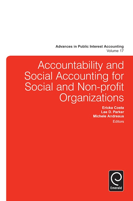 Book cover image for Accountability and Social Accounting for Social and Non-profit Organizations ISBN: 9781784410056