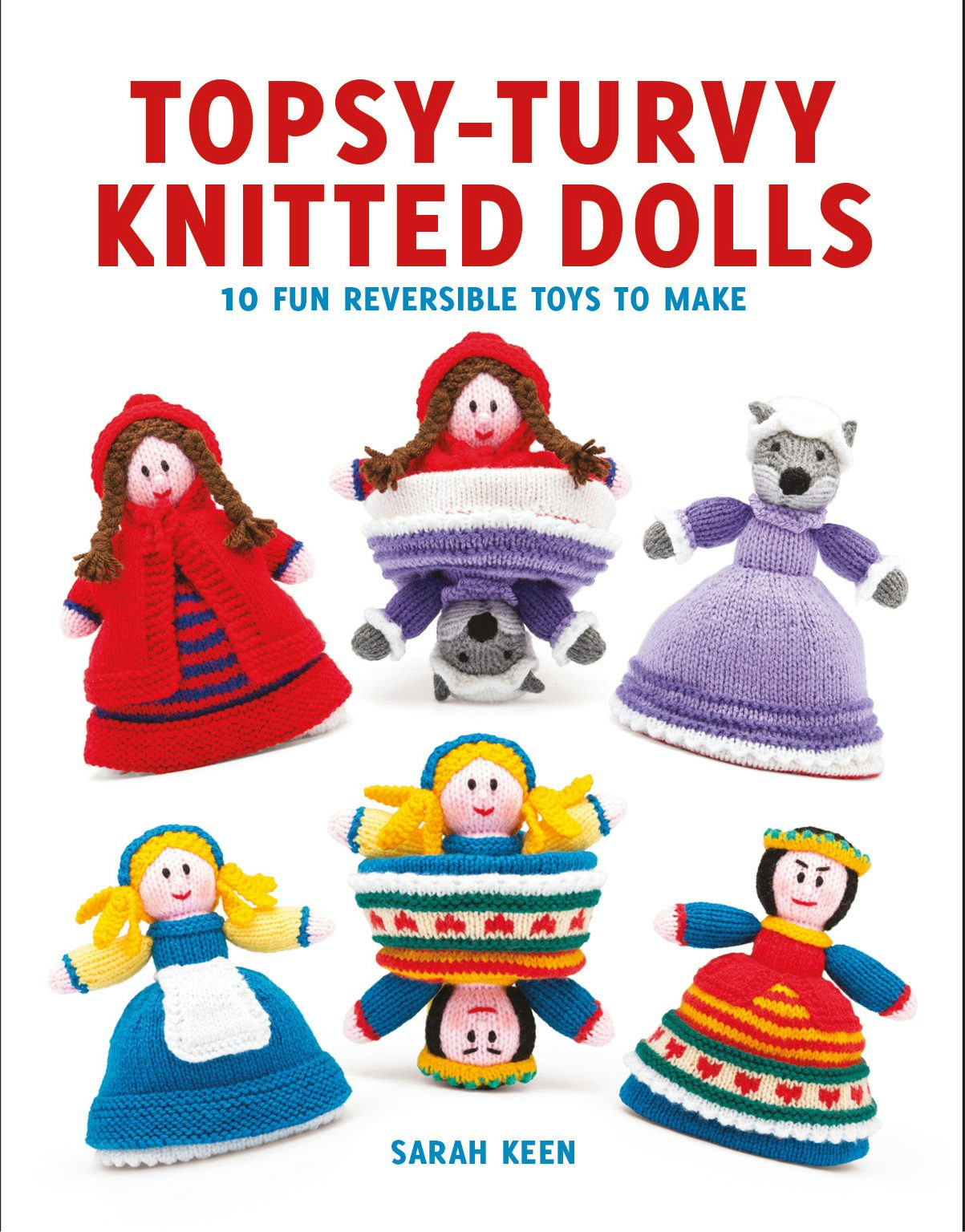 Book cover image for Topsy-Turvy Knitted Dolls ISBN: 9781784942175