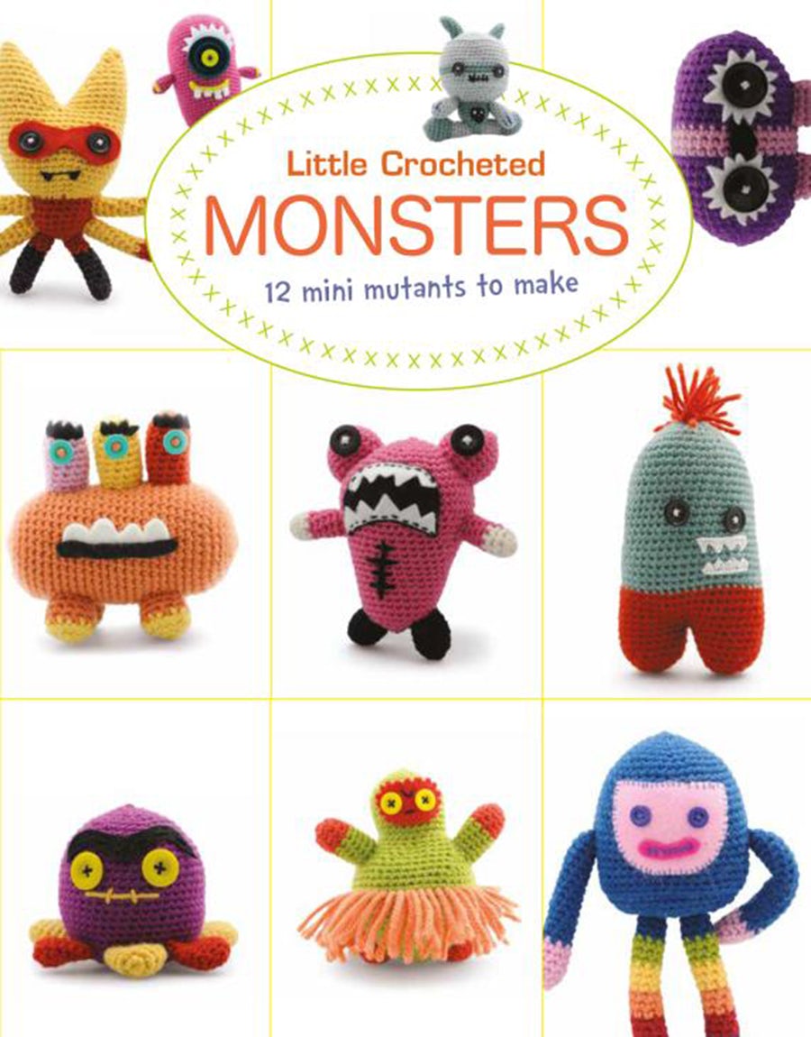 Book cover image for Little Crocheted Monsters ISBN: 9781784944636