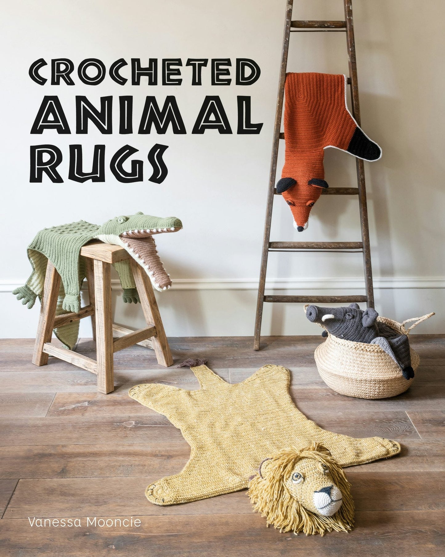 Book cover image for Crocheted Animal Rugs ISBN: 9781784945855
