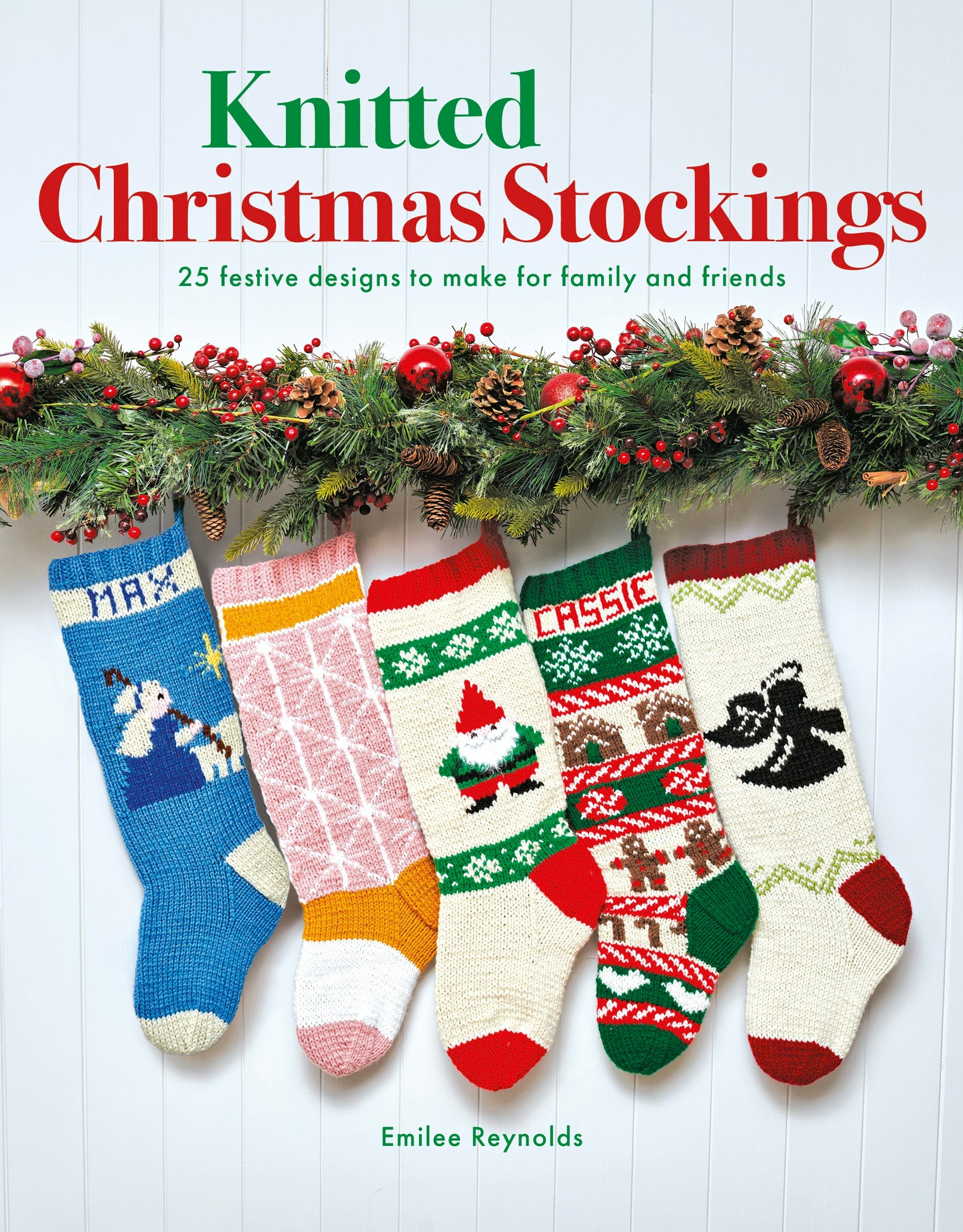 Book cover image for Knitted Christmas Stockings ISBN: 9781784946685