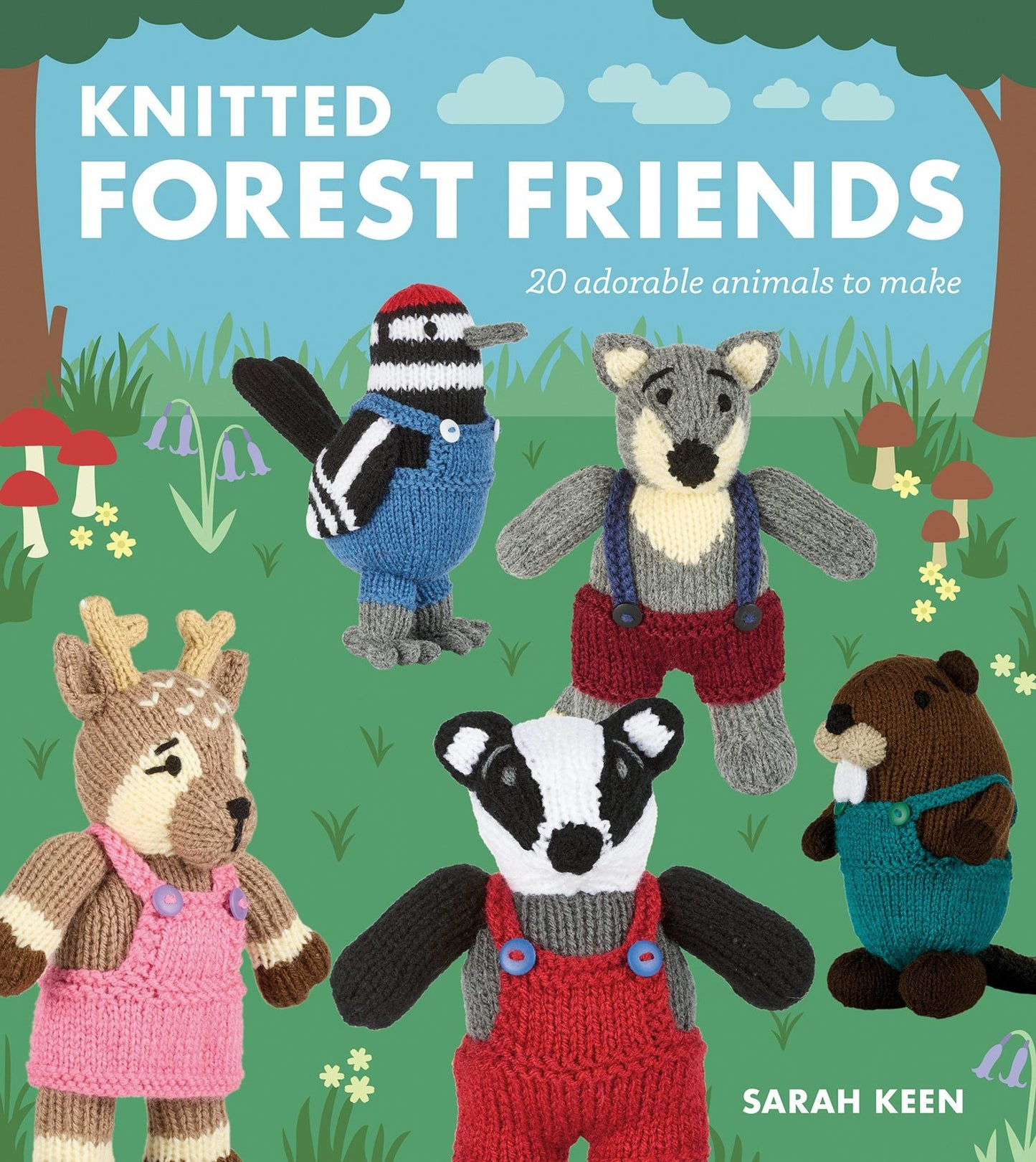 Book cover image for Knitted Forest Friends ISBN: 9781784946937
