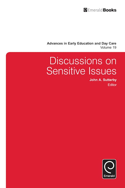 Book cover image for Discussions on Sensitive Issues ISBN: 9781785602931