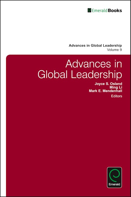 Book cover image for Advances in Global Leadership ISBN: 9781786351388